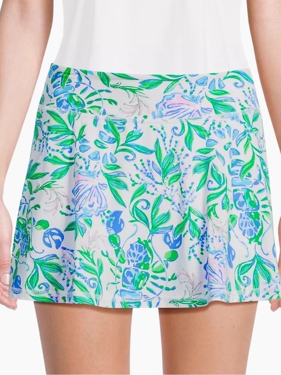Lilly Pulitzer Pants - Lilly Pulitzer Aila Luxletic Skort UPF 50+ Resort White Just a Pinch Medium